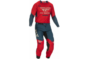 FLY RACING nohavice EVOLUTION DST red/grey