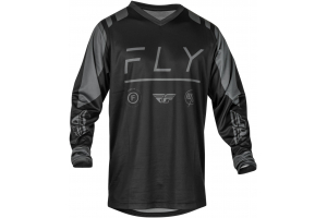 FLY RACING dres F-16 2024 černá/šedá