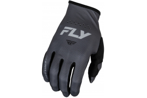 FLY RACING rukavice LITE 2024 sivá/čierna
