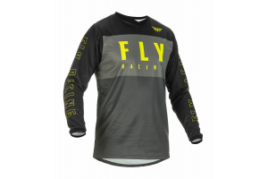 FLY RACING dres F-16 detský grey/black/hi-vis