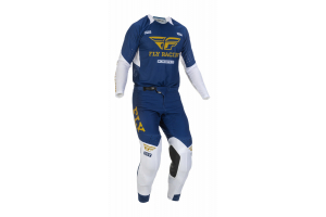 FLY RACING nohavice EVOLUTION DST blue/white/gold