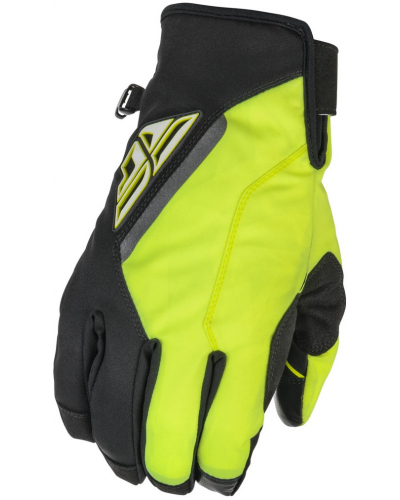 FLY RACING rukavice TITLE black/fluo yellow