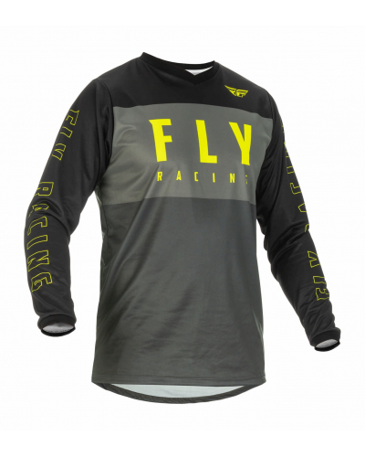 FLY RACING dres F-16 grey/black/hi-vis
