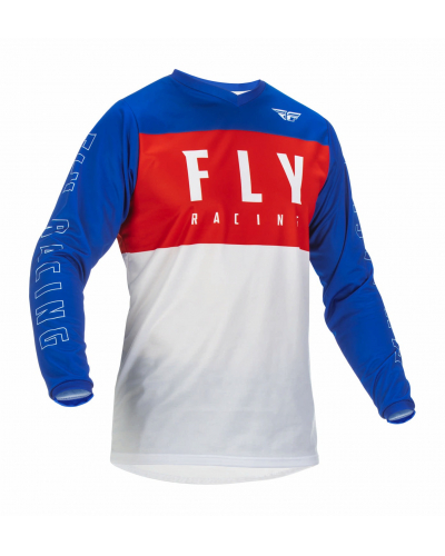 FLY RACING dres F-16 detský red/white/blue