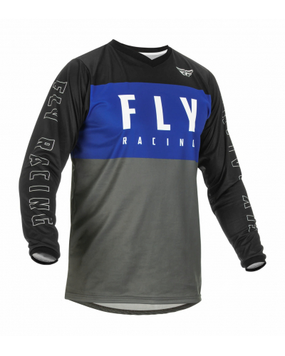 FLY RACING dres F-16 detský blue/grey/black