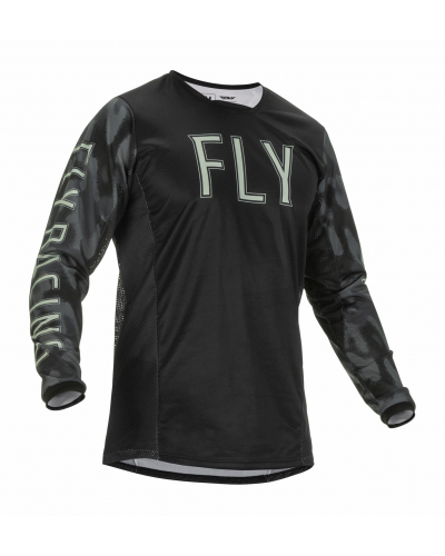 FLY RACING dres KINETIC S.E. TACTIC grey/black/camo