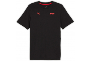 F1 tričko LOGO Small Puma black