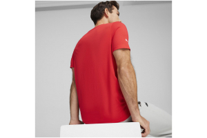 F1 tričko LOGO Puma red
