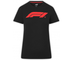 F1 tričko LOGO Puma dámske black