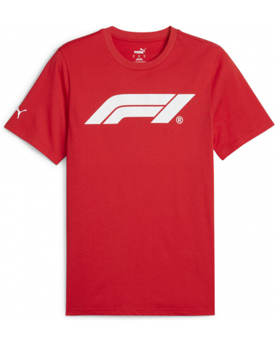 F1 triko LOGO Puma red
