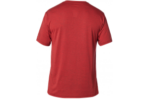 FOX triko HERITAGE FORGER SS Tech heather red
