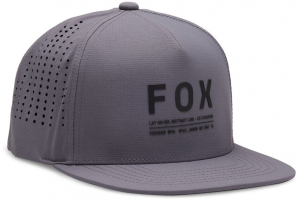 FOX kšiltovka FOX NON STOP Tech steel grey