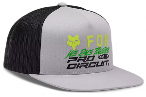FOX kšiltovka FOX X Pro Circuit steel grey