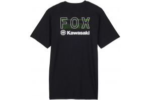 FOX triko FOX X KAWASAKI Premium black