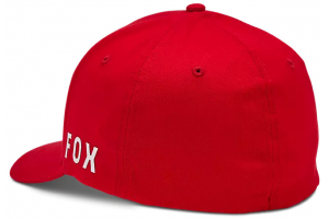 FOX šiltovka FOX X HONDA Flexfit flame red