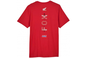 FOX tričko FOX X HONDA Premium 24 flame red