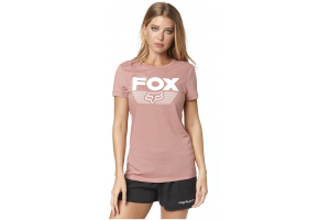 FOX tričko ASCOT SS CREW dámske blush
