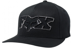 FOX šiltovka ELLIPSOID Flexfit black