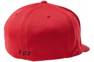 FOX kšiltovka LITHOTYPE Flexfit dark red
