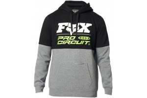 FOX mikina PRO CIRCUIT Fleece black/graphite