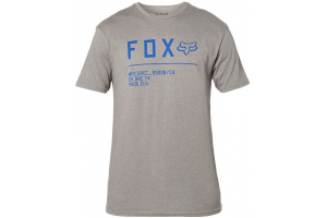 FOX tričko NON STOP SS Premium grey / blue