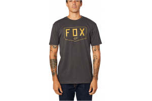 FOX tričko SHIELD SS Premium black / gold