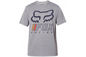 FOX tričko OVERHAUL SS Tech heather graphite