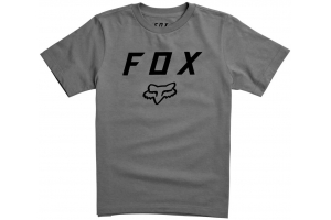 FOX tričko LEGACY MOTH SS detské heather graphite