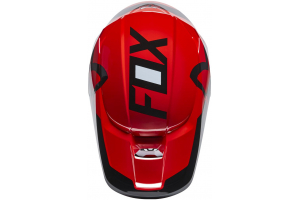 FOX prilba V1 Lux fluo red