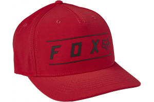 FOX kšiltovka PINNACLE TECH Flexfit flame red
