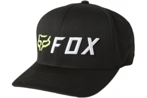 FOX kšiltovka APEX Flexfit black/yellow