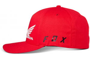 FOX šiltovka HONDA Flexfit 23 flame red