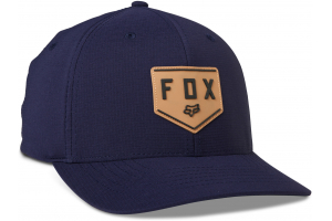 FOX šiltovka SHIELD Tech Flexfit navy