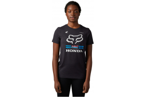 FOX tričko HONDA SS 23 dámske black