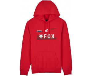 FOX mikina FOX X HONDA fleece 24 flame red