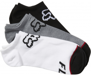 FOX ponožky NO SHOW white/grey/black