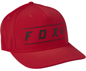FOX šiltovka PINNACLE TECH Flexfit flame red