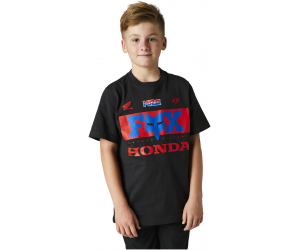 FOX tričko YOUTH HONDA Ss detské black