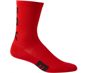 FOX ponožky FLEXAIR MERINO fluo red