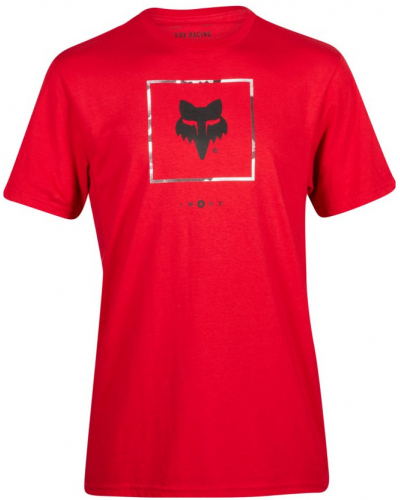 FOX tričko ATLAS SS Premium flame red