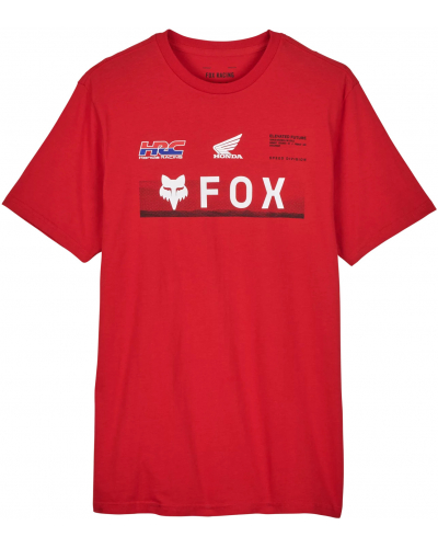 FOX triko FOX X HONDA Premium Ss 24 flame red