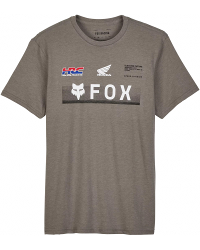 FOX tričko FOX X HONDA Premium Ss 24 heather graphite