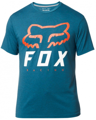 FOX tričko HERITAGE Forger SS Tech heather maui blue