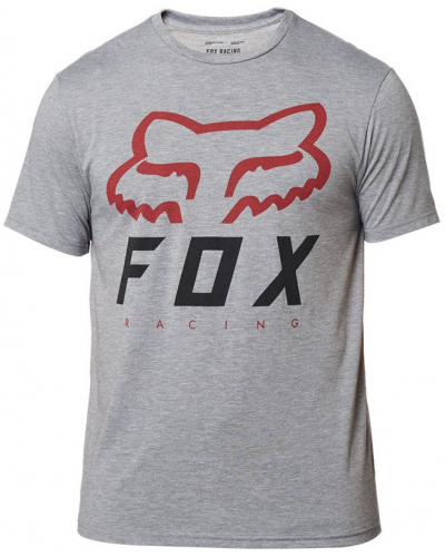 FOX triko HERITAGE FORGER SS Tech graphite/red