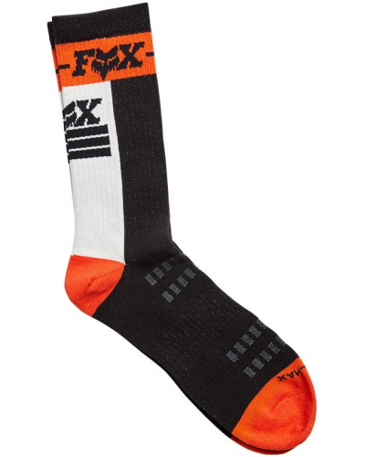 FOX ponožky STREET LEGAL black / orange