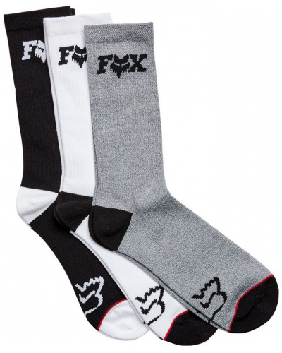 FOX ponožky FHEADX CREW black/white/grey