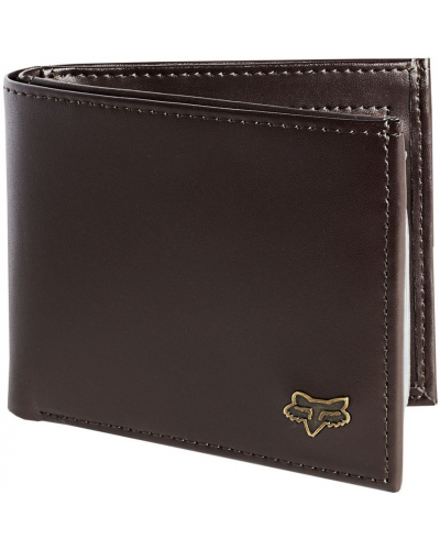 FOX peňaženka Bifold Leather brown