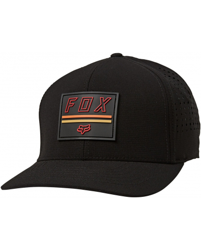 FOX kšiltovka SERENE Flexfit black/red