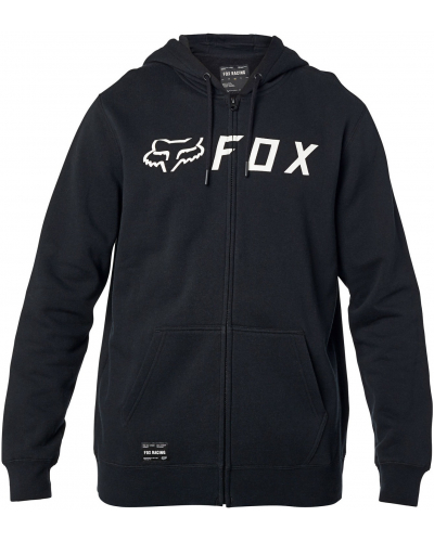 FOX mikina APEX Zip Fleece black / white
