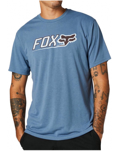 FOX tričko CNTR Tech matte blue